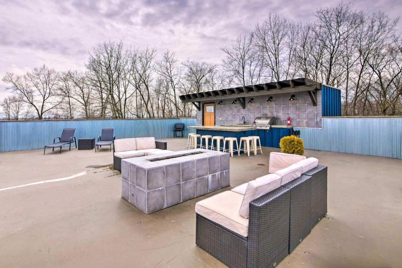 Luxe Amish Country Apartment With Rooftop Terrace! Millersburg Exterior foto
